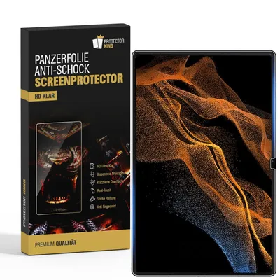 Produktbild von 2x 9H Panzernanoglas für Samsung Galaxy Tab S9 Ultra 3D KLAR Displayschutz Schutzglas Panzerglas Schutzfolie Panzerfolie ANTI-SHOK ANTI-BRUCH-ANTI-STOß