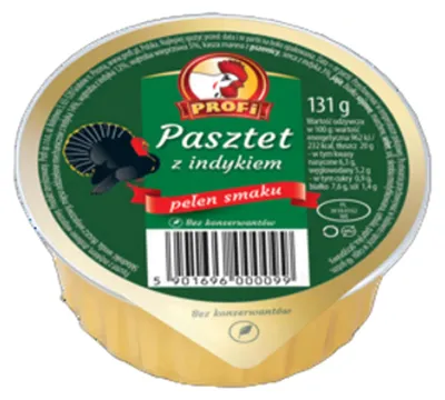 Obrázok produktu pre Profesionálna morčacie paštéta 131 g