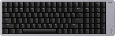 Produktbild von Mechanik-Tastatur (US Layout QWERTY) Aluminiumlegierung mit Surfer Lineare-Schalter. Aufladbare Tastatur mit 3 Verbindungsmodi für Windows, MacOS