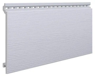 Obrázek produktu pro VOX Kerrafront FS-101 PR – plastové fasádní panely pro vnější obklad – obklad v imitaci dřeva, odolný proti povětrnostním vlivům – 295 x 20,4 cm, sada 2 ks – šedá