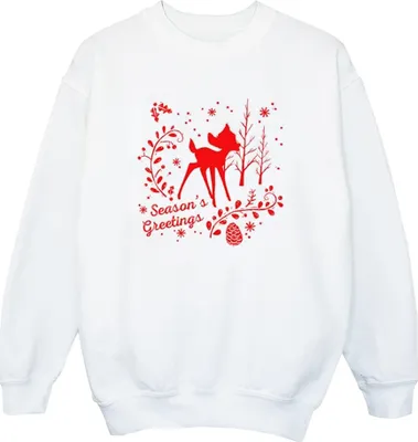 Produktbild von Disney - "Christmas Greetings" Sweatshirt für Herren BI16575 (L) (Weiß)