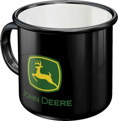 Obrázek produktu pro Nostalgic-Art - Smaltovaný hrnek - John Deere - Logo Black