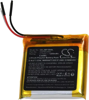 Produktbild von Akku kompatibel mit JBL Typ GSP853450
