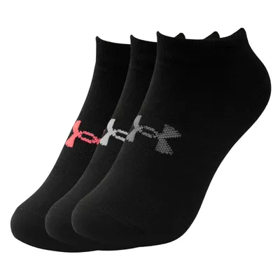 Image de Chaussettes de sport UNDER ARMOUR pour femmes, lot de 6 paires - UA Women's Essentials NS, chaussettes d'entraînement et de sport, pointures 36-41, noir