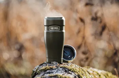 Image de Thermos Inox King Mug isolant - Mug vert armée, 470ml