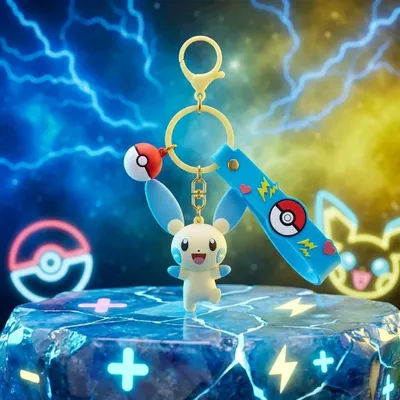Produktbild von Pokémon Minun Schlüsselanhänger – Funism