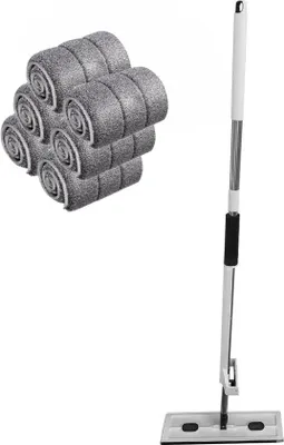 Obrázek produktu pro Sada na prádlo s ždímačem, otočná o 360°, bílá