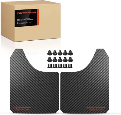 Image de Frankberg : 2 protège-parchocs universels pour voiture, avant et arrière