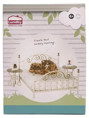 Produktbild von Lundby Lundby: Messingbett   60.2092.00