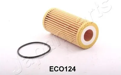 Productafbeelding van Oliefilter JAPANPARTS FO-ECO124, filterelement voor VW Golf VII (hatchback, modelcodes: 5G1, BQ1, BE1, BE2), Polo (hatchback, modelcodes: 6R1, 6C1) en Passat Variant (modelcodes: 3G5, CB5)