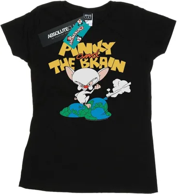Produktbild von Animaniacs - "World Domination" T-Shirt für Damen BI7235 (M) (Schwarz)