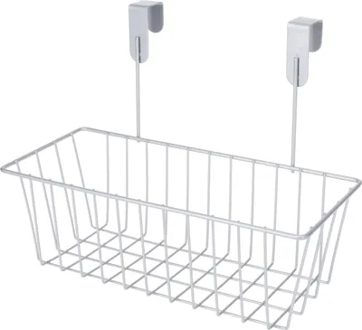 Obrázok produktu pre Závesný košík, sivý, 28 × 15 × 21 cm, pre skvelú organizáciu