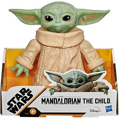Produktbild von Hasbro Actionfigur Star Wars The Mandalorian The Child 15cm F11165L0 Kunststoff Mehrfarbig beweglich serieninspiriertes Zubehör kein Licht ab 4 Jahren