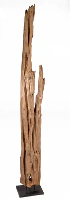 Produktbild von Treibholzskulptur Romanteaka Teakholz Standfigur Deko Skulptur Statue 200cm