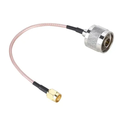 Zdjęcie produktu dla Kabel połączeniowy SMA, kabel SMA do N, kabel SMA do N, kabel SMA męski do N męski, kabel SMA do N 15 cm