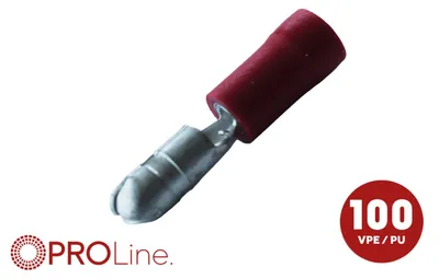 Obrázok produktu pre Konektory, prierez 0,5 mm² - 1,5 mm², červené, 100 kusov