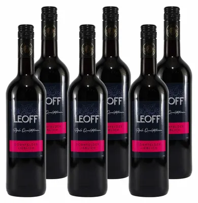 Produktbild von Leoff Dornfelder QbA -lieblich- (6 x 0,75L)