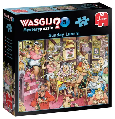 Produktbild von Wasgij Mystery 5 Sonntagsessen 950 Teile Puzzle