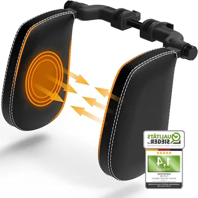 Productafbeelding van Hoofdsteun Auto Kinderen - Neksteun Kussen - Comfortabel Reizen - Montage Zonder Schroevendraaier - 299 x 205 x 97 cm