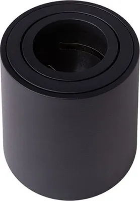 Image de Spot noir 1xGU10x35W en aluminium, dimensions : 8,4 x 8 x 8 cm, IP20, Ecolight