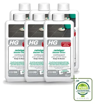 Produktbild von 6 x HG Blausteinreiniger - 1 Liter - Großpackung - 6 Stücke