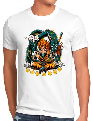 Produktbild von style3 Dragon Ramen Herren T-Shirt super dragon saiyan z gt