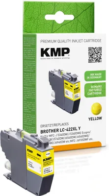 Produktbild von KMP 1552,4009, Gelb, 20 ml, 1 Stück(e), 0 Seiten, 1500 Seiten, Einzelpackung