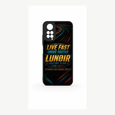 Obrázek produktu pro Pouzdro pro telefon Xiaomi Redmi Note 11 4G, ochranné pouzdro s motivem motorsportu – značka LUNØIR ©