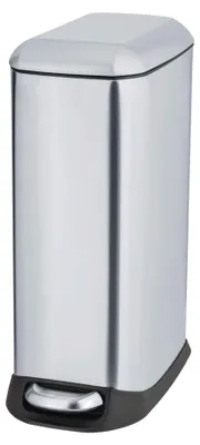 Produktbild von WENKO Treteimer Mod. Design 12 L, Easy-Close, Edelstahl, mit herausnehmbarem Einsatz