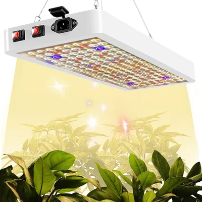 Produktbild von Rostlinná lampa Led plné spektrum pokojová rostlina květina sluneční světlo rostlina světlo (duální čipy, VEG a BLOOM dvojitý spínač)