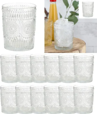 Produktbild von 12 x Trinkgläser 300 ml Wassergläser Saftgläser Limogläser Longdrinkgläser Cocktailgläser