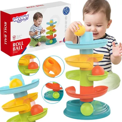 Immagine prodotto di Set Woopie Baby Ball Track a spirale + 3 palline