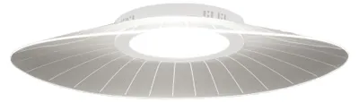 Produktbild von Vela LED-Deckenleuchte, 40 W, 5400 lm, 3000 K, warmweiß, Metall- und Acrylglasstruktur, 78 x 55 cm, modernes und elegantes Design, Schutzklasse 1