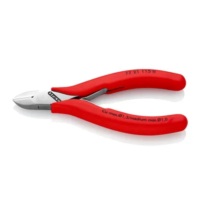 Image de Knipex Elektronik-Seitenschneider mit durchgestecktem Gelenk - 7721115N