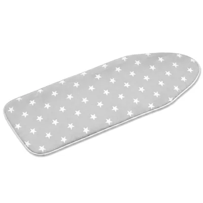 Obrázek produktu pro Potah na žehlicí prkno vyrobený ze 100% bavlny, rozměry 125 x 44 cm, s provázkovou šňůrkou, s motivem hvězdiček