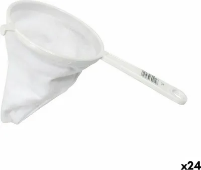 Obrázek produktu pro BigBuy flanelový cedník bílý 25 x 14 x 18,5 cm (24 kusů)