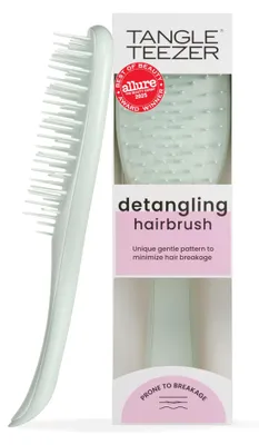 Produktbild von Tangle Teezer Ultimate Detangler Haarbürste für Nasses & Trockenes Haar – Besonders sanft - Weit Abstehende Borsten für Sanftes & Effektives Entwirren – Weniger Haarausfall & Haarbruch – Eukalyptus