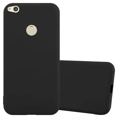 Produktbild von Cadorabo Hülle für Huawei P8 LITE 2017 / P9 LITE 2017 Schutzhülle in Schwarz Handyhülle TPU Silikon Etui Case Cover