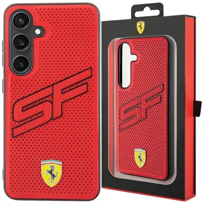 Produktbild von Ferrari 3666339242510, Cover, Samsung, Galaxy S24+, 16,3 cm (6.4"), Rot