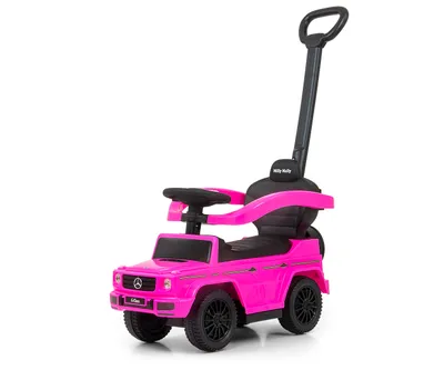 Zdjęcie produktu dla Milly Mally Pojazd z rączką MERCEDES G350d Pink