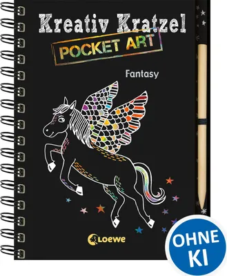 Produktbild von Kreativ-Kratzel Pocket Art: Fantasy