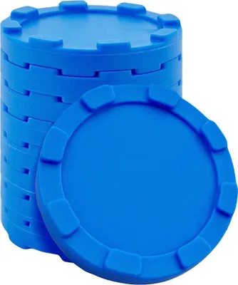 Image de Jetons empilables CombiCraft –bleu – Ø 29mm - 100 pièces