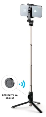Obrázek produktu pro FIXED Snap s tripodem a bezdrátovou spouští, 1/4" závit černý