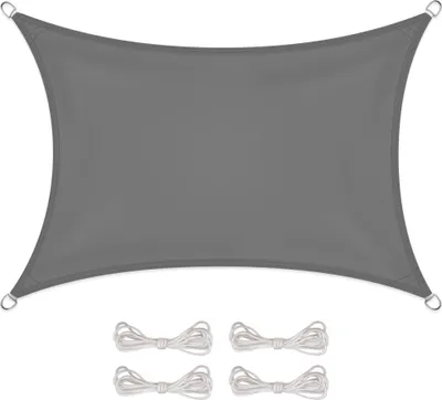 Produktbild von Sonnensegel BASIC PES Rechteck 2,5x3,5 anthrazit Polyester 140g/m²