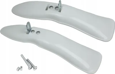 Produktbild von Kinderfahrradschutzblech Set für 12 Zoll Räder, Weiß