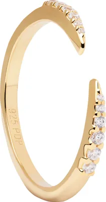 Immagine prodotto di PDPAOLA Anello STARE Argento sterling oro