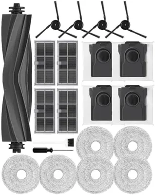 Produktbild von PromoHome® 21-teiliges Zubehör-Set für Dreame X40 Ultra/L40 Ultra/X40 Master/Mova P50 Pro Ultra, Staubsaugerroboter Ersatzteile, 1