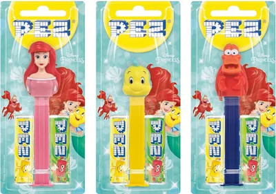 Produktbild von PEZ Spender Disney Princess Arielle 17g (MHD ABGELAUFEN 25.06.2025)