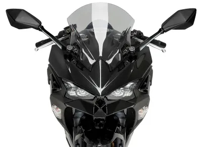 Produktbild von Puig 22015h Z-racing Kawasaki Ninja 500 Se 24 Windschutzscheibe Silber Silber One Size