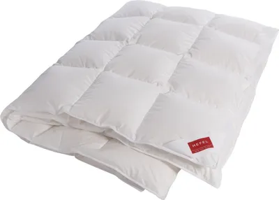 Produktbild von HEFEL Silver Down Ganzjahresdecke Bettdecke, für Hausstaub-Allergiker geeignet, Responsible Down Standard (RDS), 155 x 220 cm